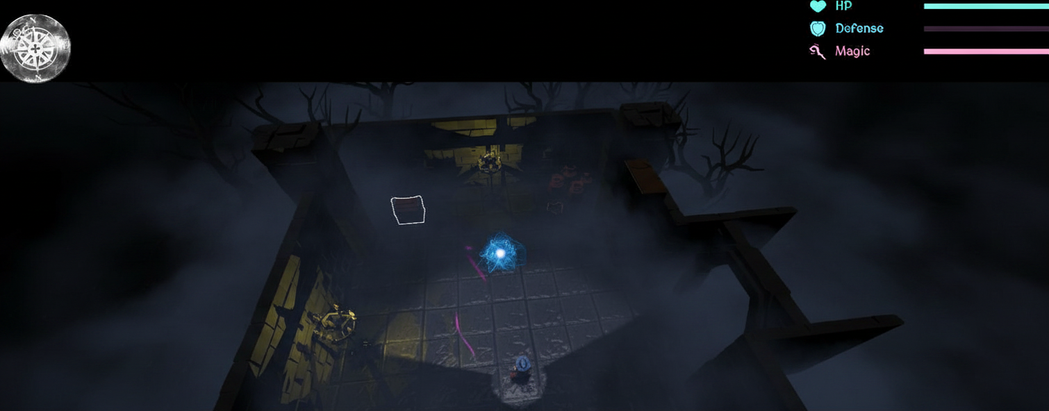 MagikBound — atmospheric top-down gameplay